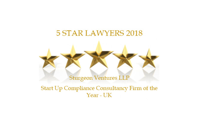 Five Star Lawyers Award for Sturgeon