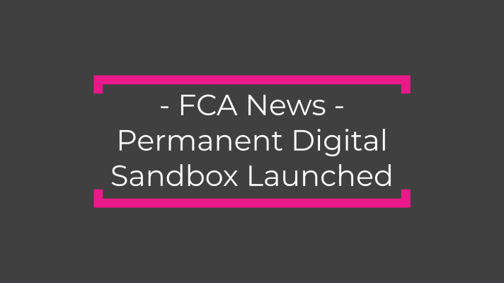 FCA Digital Sandbox launches