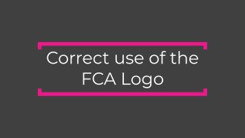 Correct use of the FCA Logo