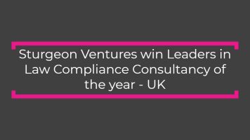 Sturgeon Ventures – Compliance Consultancy of the year – UK