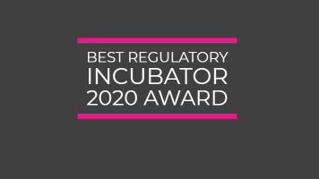 Best Regulatory Incubator 2020 Award