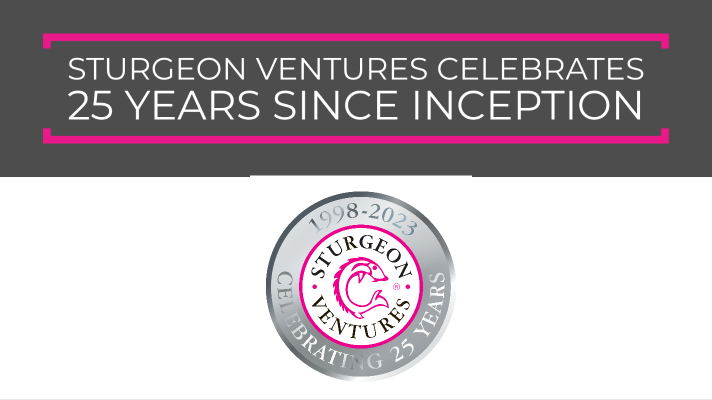 Sturgeon Ventures 25 years . Regulatory Incubator