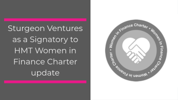 Sturgeon Ventures as a Signatory to HMT Women in Finance Charter update